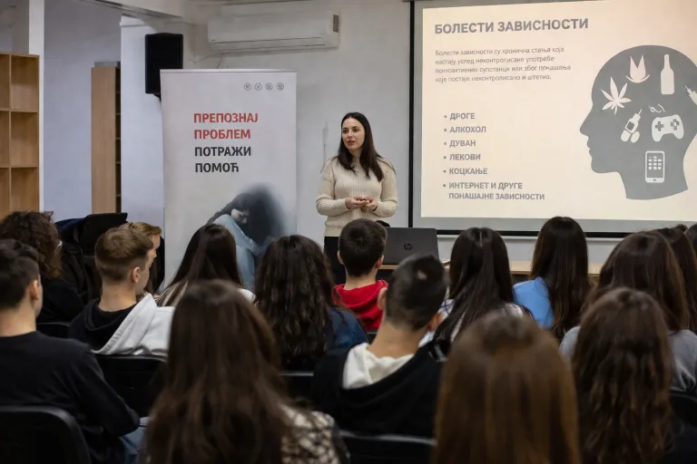 mladi i bolesti zavisnosti edukacija